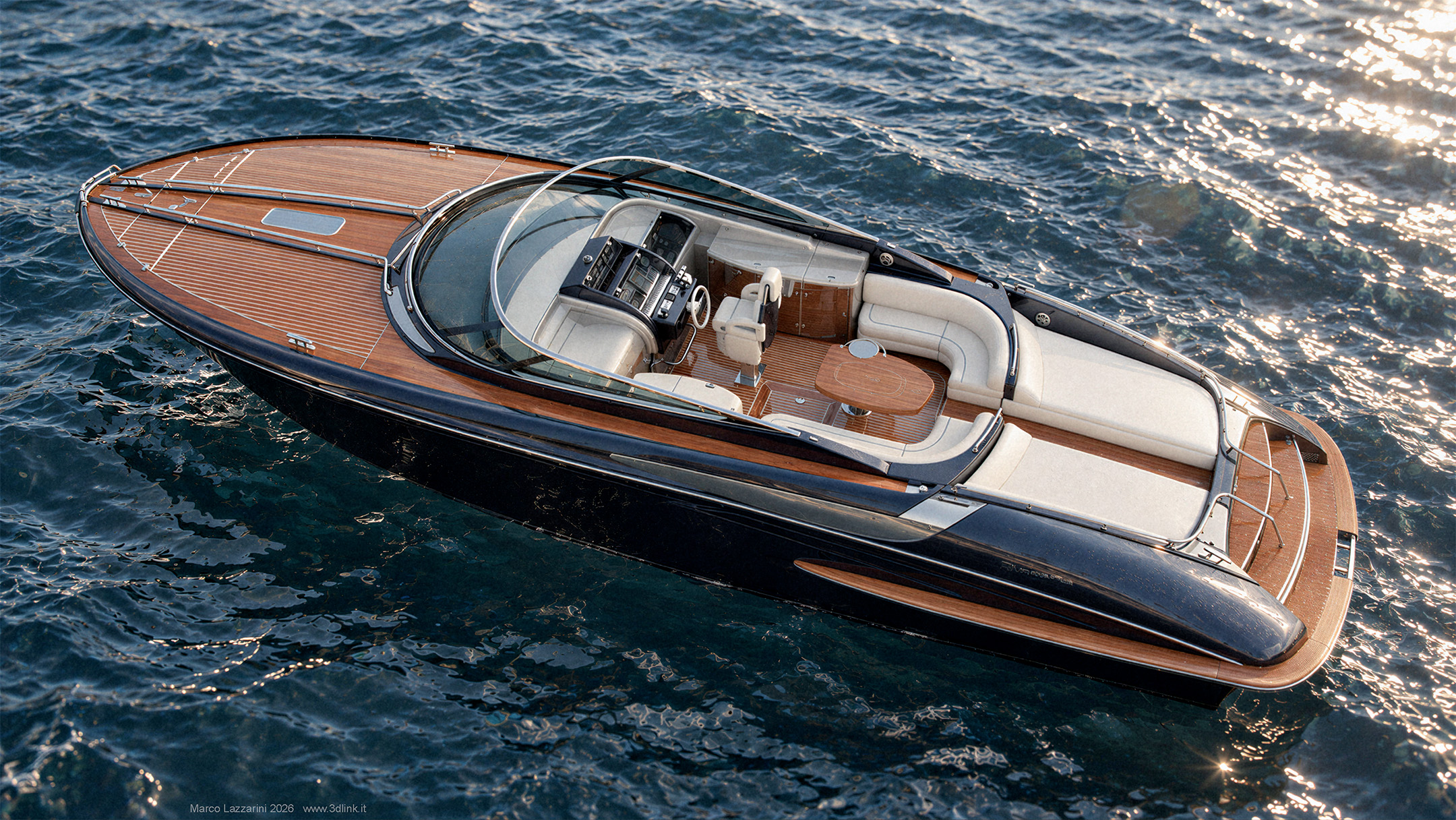 Riva3 - Rendering 3D CGI di Marco Lazzarini