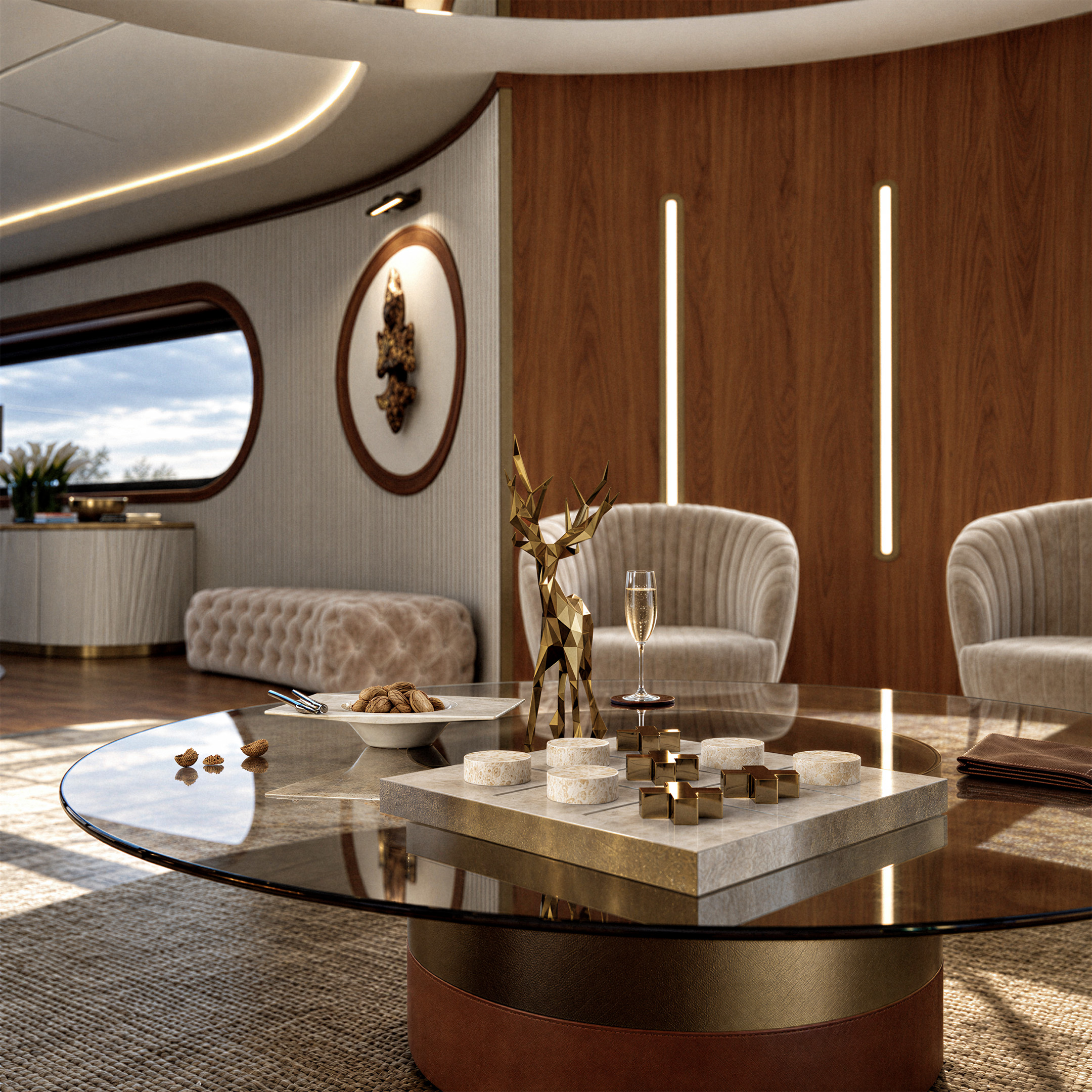 YachtSofia Detail1 - Rendering 3D CGI di Marco Lazzarini