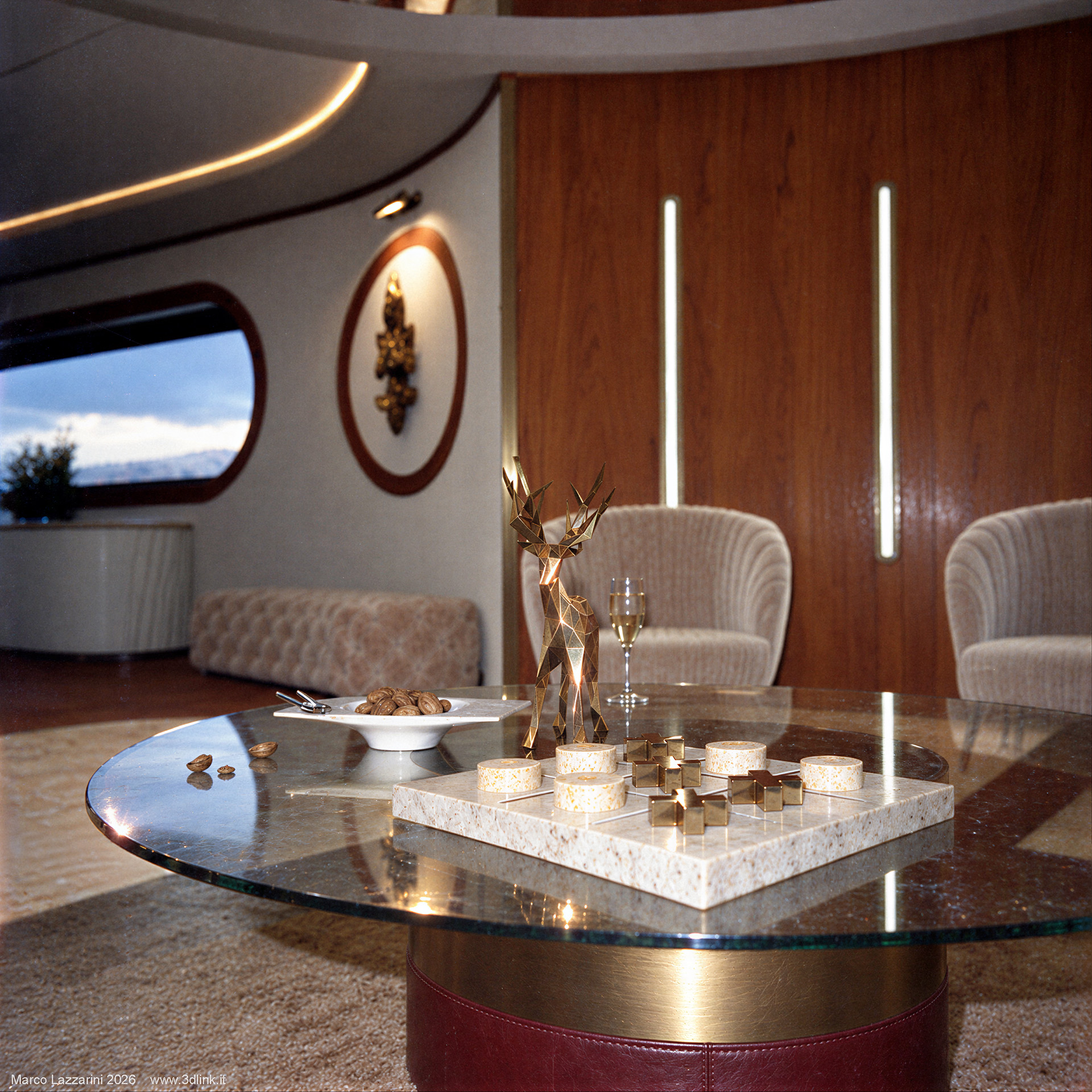 YachtSofia Detail1d - Rendering 3D CGI di Marco Lazzarini
